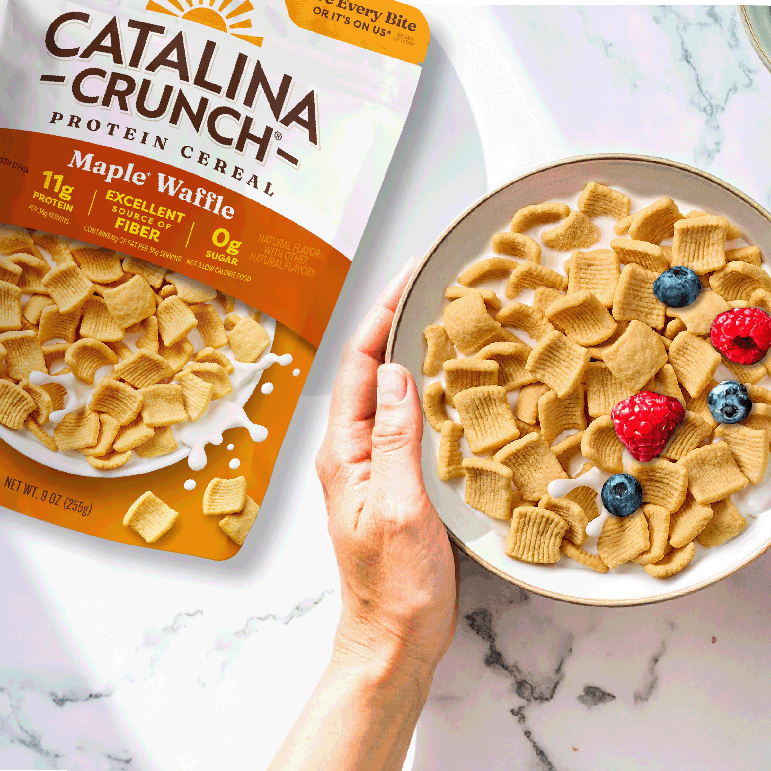 Maple Waffle Cereal - Active Ready