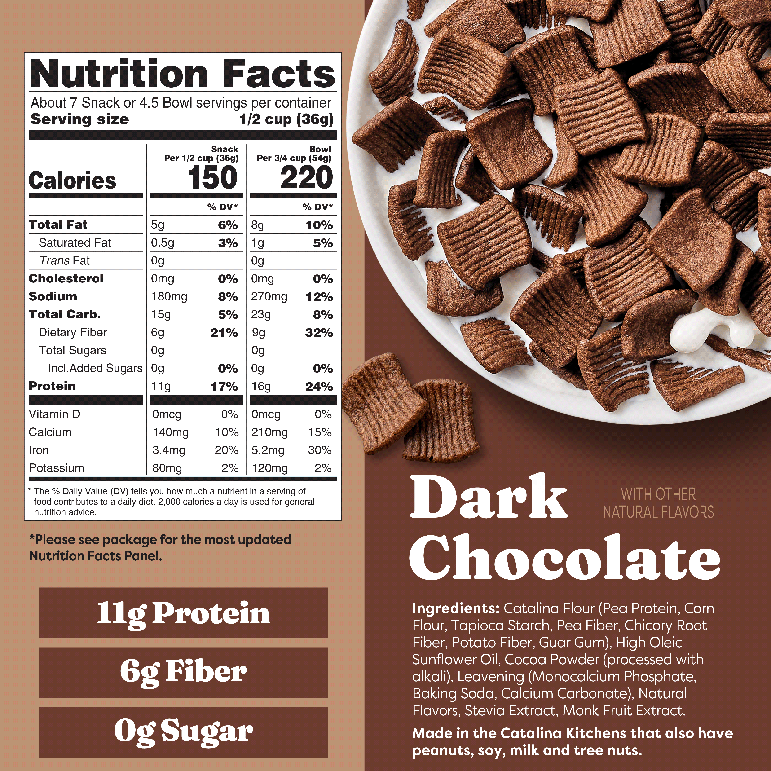 Dark Chocolate Cereal - Premium Choice