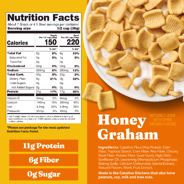 Honey Graham Cereal - Active Ready