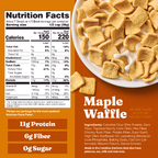 Maple Waffle Cereal - Active Ready