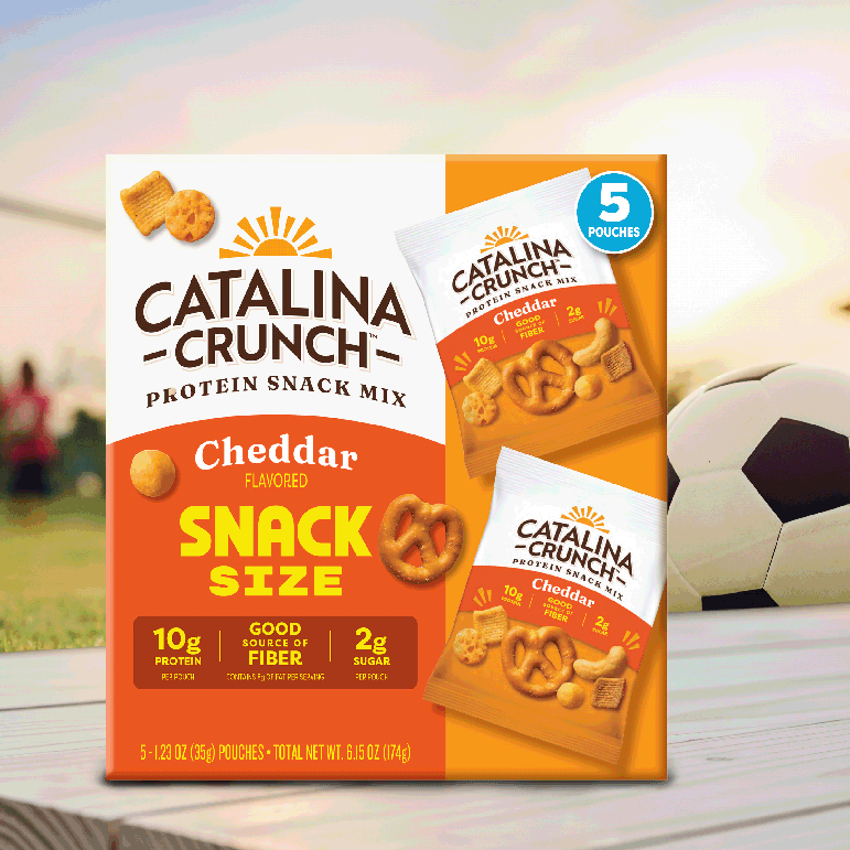Cheddar Snack Size Snack Mix Multipack - Bright Touch