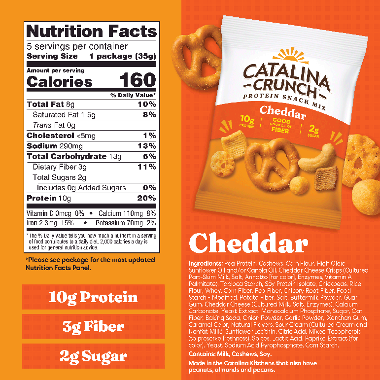 Cheddar Snack Size Snack Mix Multipack - Premium Choice