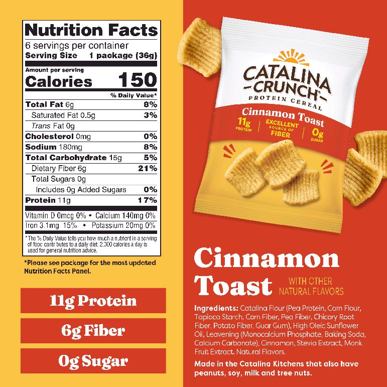 Cinnamon Toast Snack Size Cereal Multipack - Classic Finish