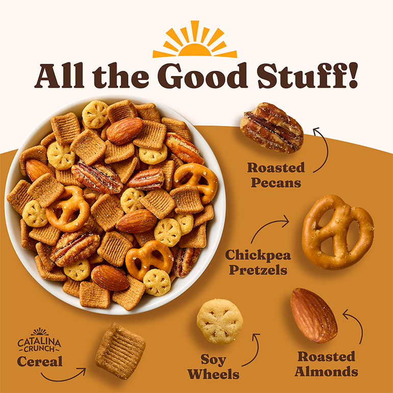 Honey Mustard Snack Mix - Simple Use