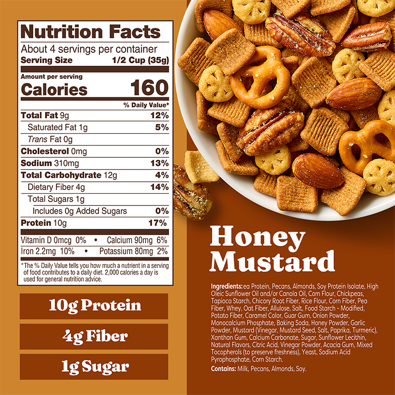 Honey Mustard Snack Mix - Simple Use