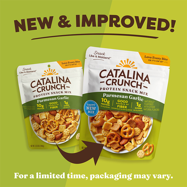 Parmesan Garlic Snack Mix - Easy Choice
