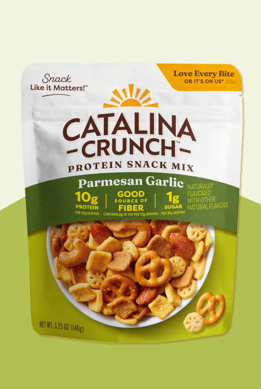 Parmesan Garlic Snack Mix - Modern Ready