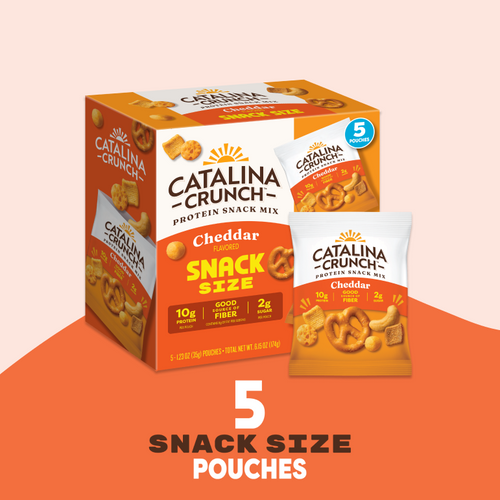 Cheddar Snack Size Snack Mix Multipack - Bright Touch