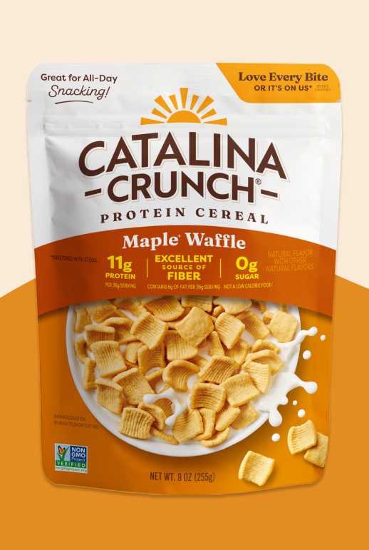 Maple Waffle Cereal - Active Ready
