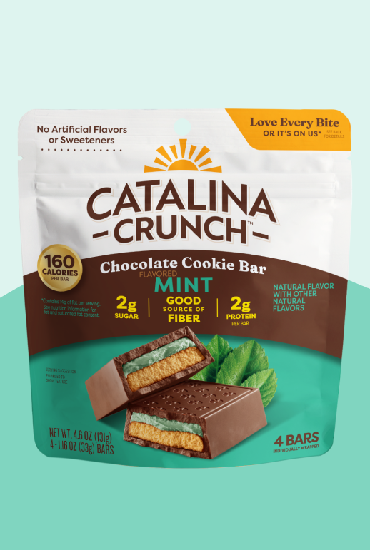 Mint Chocolate Cookie Bars - Fresh Ready