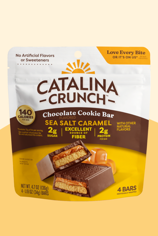 Sea Salt Caramel Chocolate Cookie Bars - Easy Choice