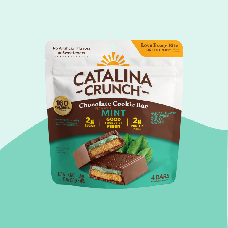 Mint Chocolate Cookie Bars - Classic Complete Bar Assortment
